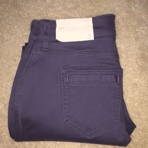 LOFT dark gray/blue jeans size 4